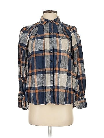 Free People Long Sleeve Button-Down Shirt (view 1)