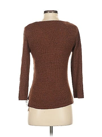 August Silk Pullover Sweater (view 2)