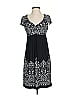 Soma Paisley Black Casual Dress Size S - photo 1