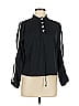 St. John Sport Black 3/4 Sleeve Blouse Size M - photo 1