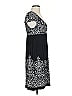 Soma Paisley Black Casual Dress Size S - photo 4