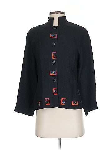 Canvas Backs Black Textured Pullover Shirt (view 1)