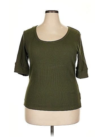 a.n.a. A New Approach 3/4 Sleeve T-Shirt (view 1)