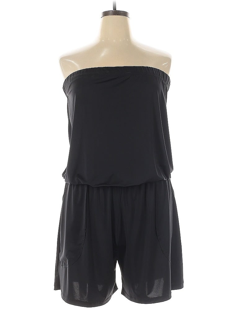 Pre-owned Assorted Brands Romper In Black