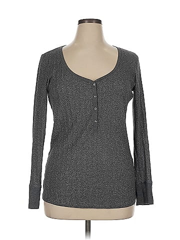 Victoria's Secret Long Sleeve Henley (view 1)