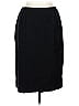 Apostrophe Solid Black Formal Skirt Size 12 - photo 1