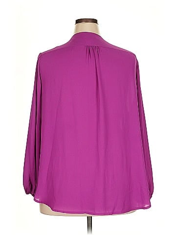 Carmen Carmen Marc Valvo Long Sleeve Blouse (view 2)