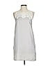 Mason 100% Polyamide Gray Silver Casual Dress Size 4 - photo 1