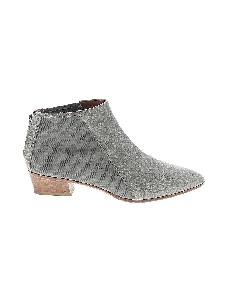 AQUATALIA Gray Ankle Boots Size 9 - photo 1