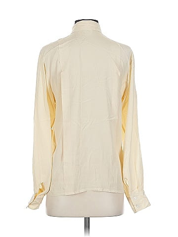 Guy Laroche Long Sleeve Silk Top (view 2)