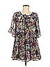 Jessica Simpson 100% Polyester Paisley Purple Casual Dress Size M - photo 1