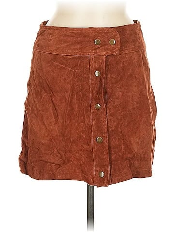 Urban Outfitters Leather Skirt (view 1)