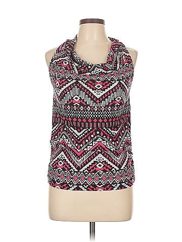 Pink Rose Sleeveless Blouse (view 1)