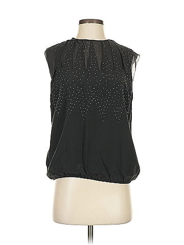BCBGMAXAZRIA Runway Sleeveless Silk Top (view 1)