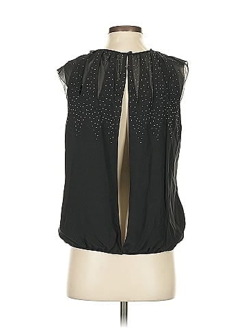 BCBGMAXAZRIA Runway Sleeveless Silk Top (view 2)