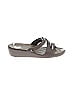 Crocs Gray Brown Sandals Size 6 - photo 1