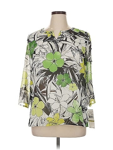 Alfred Dunner 3/4 Sleeve Blouse (view 1)