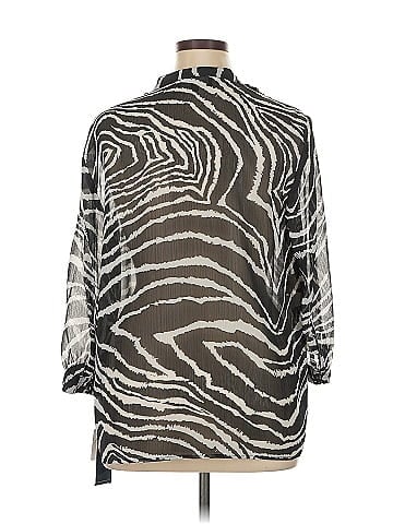 Jones New York Signature 3/4 Sleeve Blouse (view 2)
