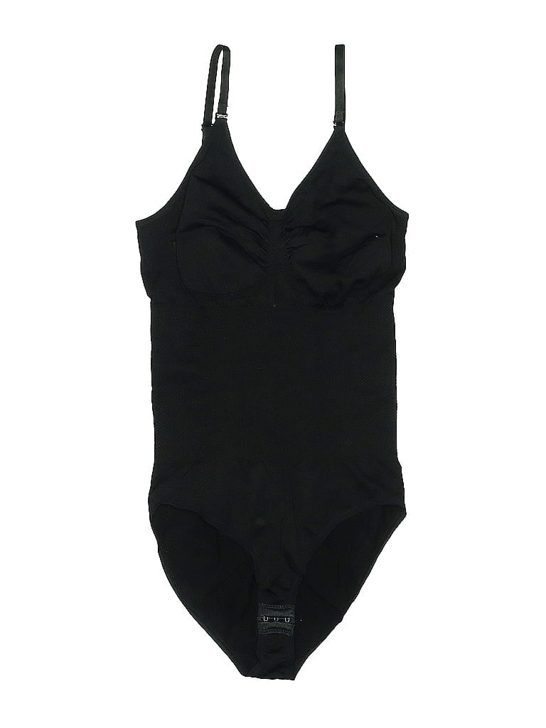 Pre-owned Unbranded Bodysuit In Black