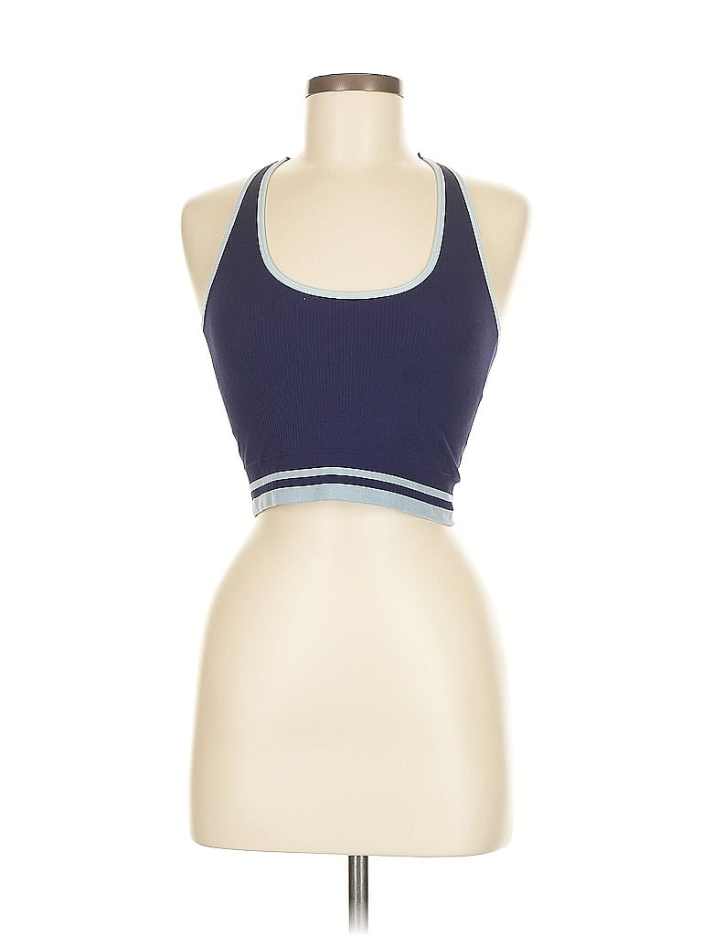 Pre-owned Attraco Sports Bra In Blue