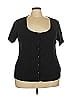 The Drop Black Cardigan Size 3X - photo 1