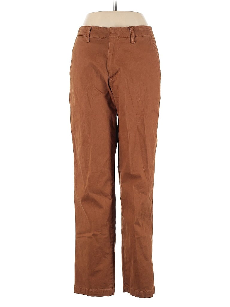 Pre-owned Lands' End Jeans In Brown