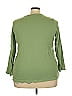 Woman Within Green Pullover Sweater Size 22 - photo 2
