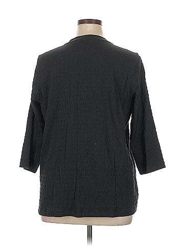 Isaac Mizrahi LIVE! 3/4 Sleeve Button-Down Shirt (view 2)