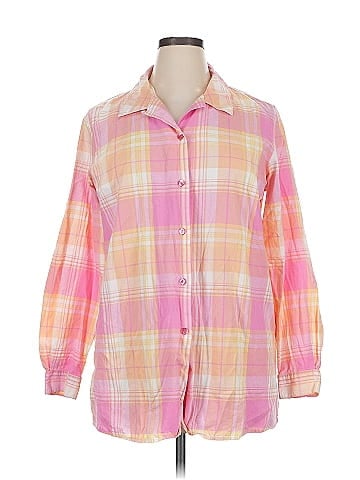 Coldwater Creek 3/4 Sleeve Button-Down Shirt (view 1)