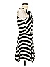 Ella Moss Stripes Ivory Cocktail Dress Size S - photo 4