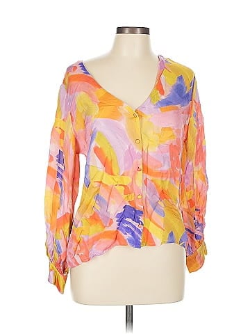 Ecru 3/4 Sleeve Blouse (view 1)