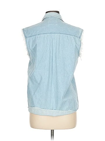 Harley Davidson Sleeveless Button-Down Shirt (view 2)