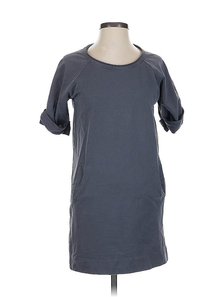Pre-owned Synergy Casual Dress In Gray