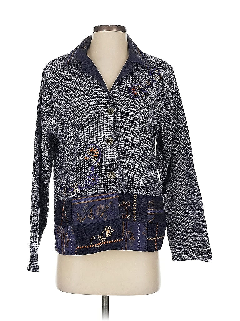 Pre-owned T & Company Jacket In Gray