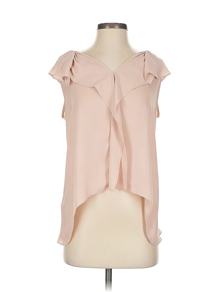 Pre-owned Bcbgmaxazria Sleeveless Blouse In Pink
