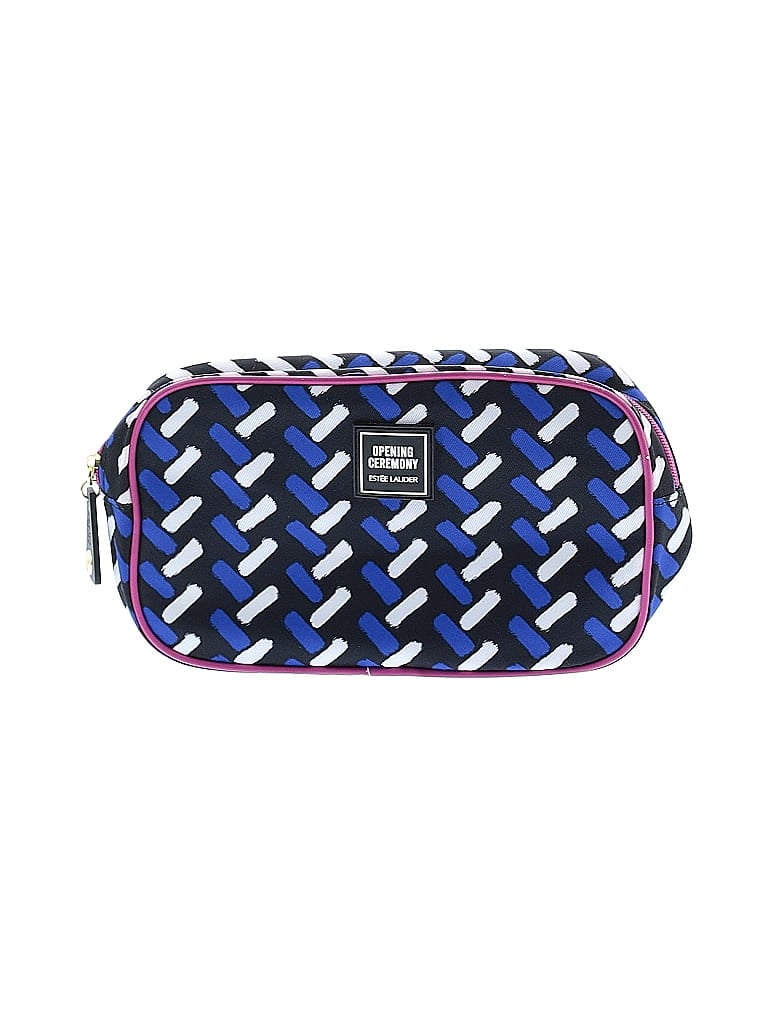 Pre-owned Assorted Brands Makeup Bag In Blue