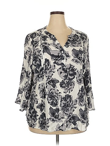 Fun2Fun 3/4 Sleeve Blouse (view 1)