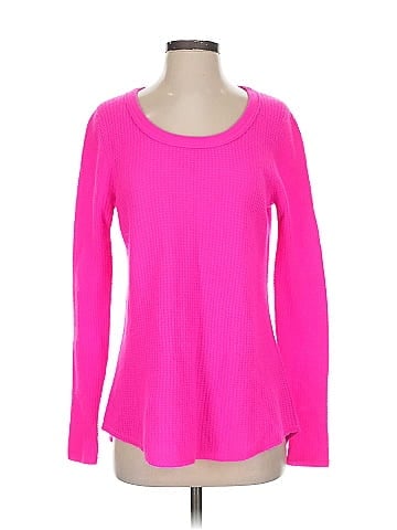 Aqua Cashmere Pullover Sweater (view 1)