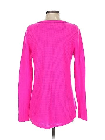 Aqua Cashmere Pullover Sweater (view 2)
