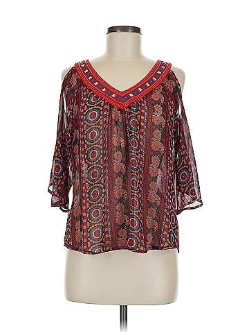 Self Esteem 3/4 Sleeve Blouse (view 1)