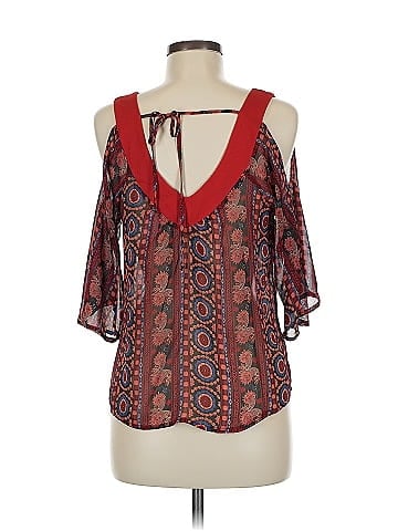 Self Esteem 3/4 Sleeve Blouse (view 2)