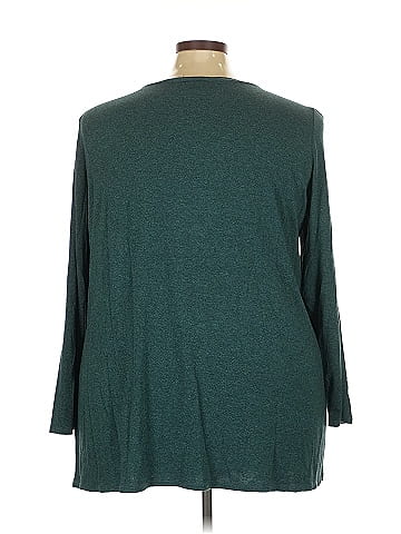 LOGO by Lori Goldstein 3/4 Sleeve T-Shirt (view 2)