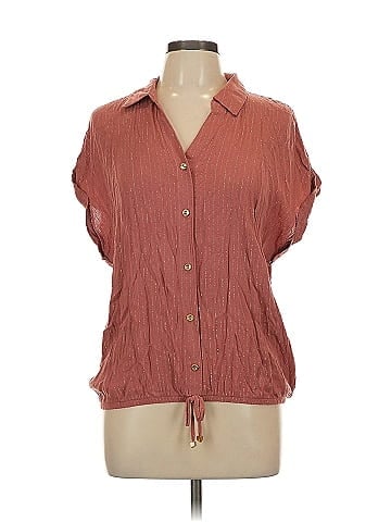Adrienne Vittadini Short Sleeve Blouse (view 1)
