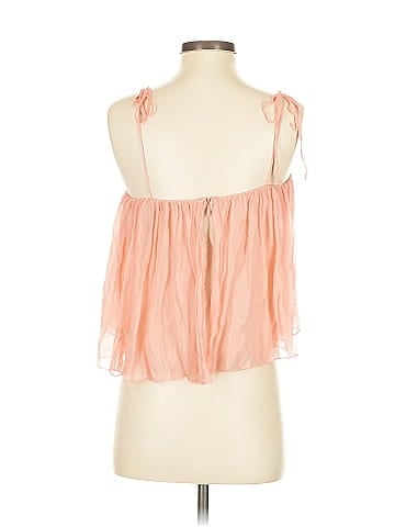 Elizabeth and James Sleeveless Silk Top (view 2)