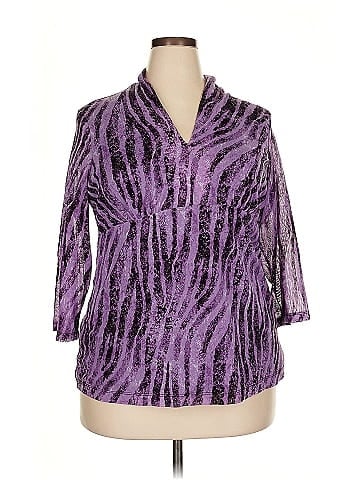 Dana Buchman 3/4 Sleeve Blouse (view 1)