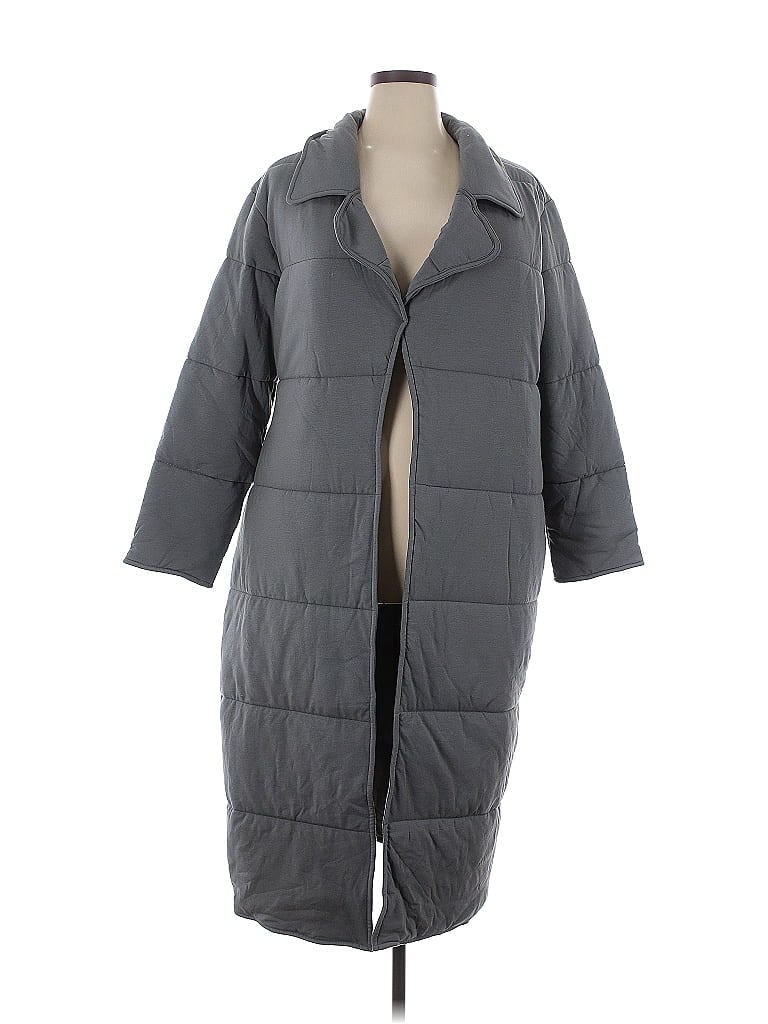 G by Giuliana Rancic Gray Coat Size 1X - photo 1