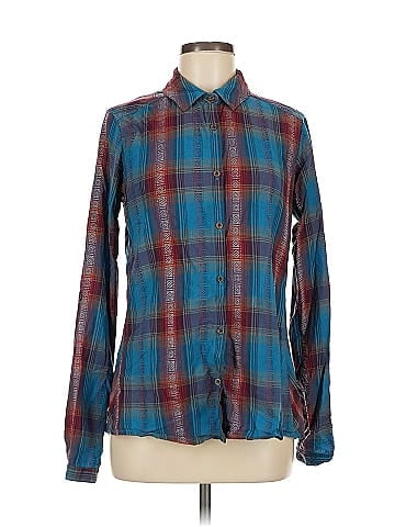 Sherpa Long Sleeve Button-Down Shirt (view 1)