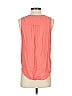 Do & Be 100% Rayon Orange Sleeveless Blouse Size S - photo 2