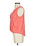 Do & Be 100% Rayon Orange Sleeveless Blouse Size S - photo 5