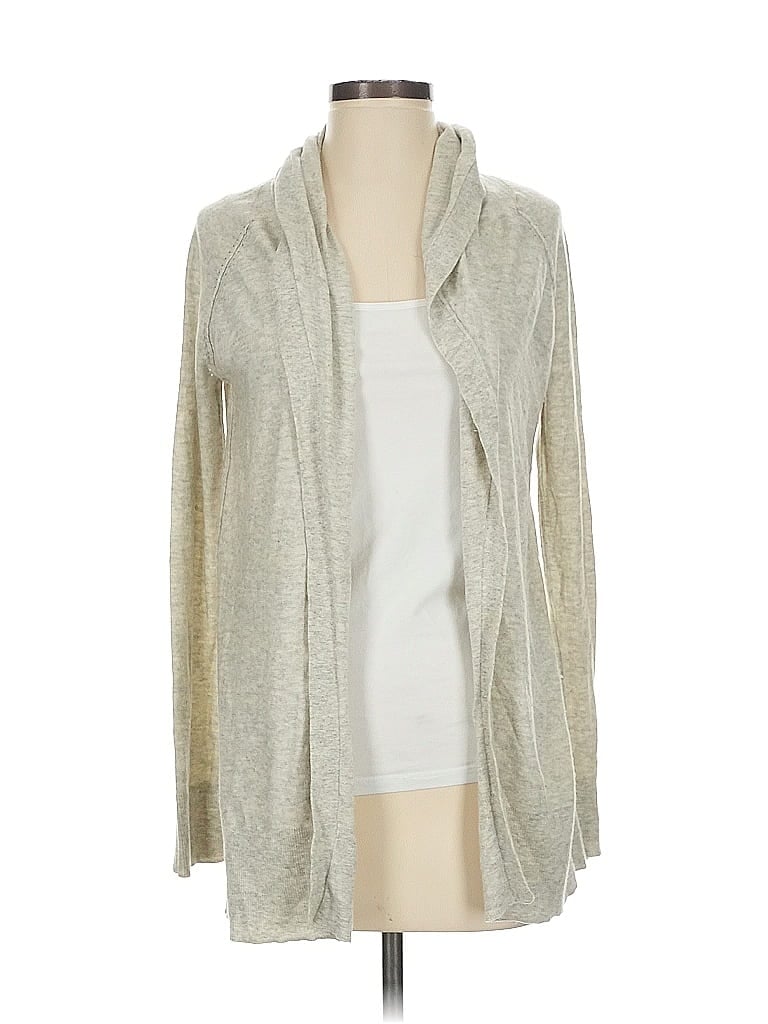Pre-owned Joie Cardigan Sweater In Silver